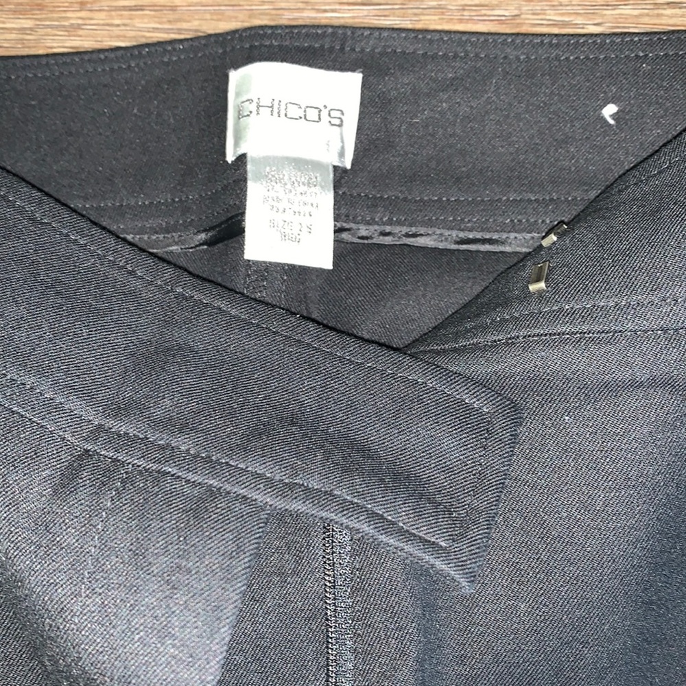 Chico’s size 2.5 Black Zi Front Pants